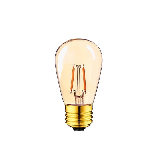 Billuyoard Bombilla decorativa de estilo Vintage de 2200K, bombillas de luces regulables, herramienta de iluminación, accesorio decorativo para el hogar, Iluminación y accesorios 1W E27 220V Billuyoard HA067862-04