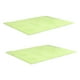 thumbnail image 1 of Yuarrent Alfombra de poliéster para dormitorio, 2 uds., para cabecera, sala de estar, sofá, alfombra decorativa para puerta, accesorios para Decoración del hogar Verde claro, 1 of 6