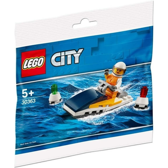 LEGO City Racing Boat Polybag Interlocking Block Building Sets