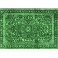 thumbnail image 1 of Ahgly Company Indoor Rectangle Persian Emerald Green Traditional Area Rugs, 8' x 10', 1 of 4