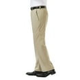thumbnail image 2 of Haggar Men's Cool 18® Pro Solid Flat Front Pant Classic Fit HC00235, 2 of 7