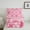 Pink A, variant on jejeloiu Letter A Monogrammed Bedding Comforter Set,Cute Bowtie Ribbon Twin Comforter Sets,Pink Geometric Plaid Bedding Set For Girls,Microfiber Room Decorative Reversible,2-Piece