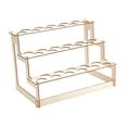 thumbnail image 3 of Soporte para conos de , soporte para repostería, 33 ranuras redondas, elegante y práctico estante para paletas para y entretenimiento, 3 of 9