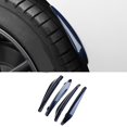 thumbnail image 1 of Guardabarros de rueda invisible para coche, guardabarros de guardabarros de rueda trasera delantera, guardabarros compatible con Tesla modelo 3, sin , Azul Yotijar Aletas de rueda de coche, 1 of 8