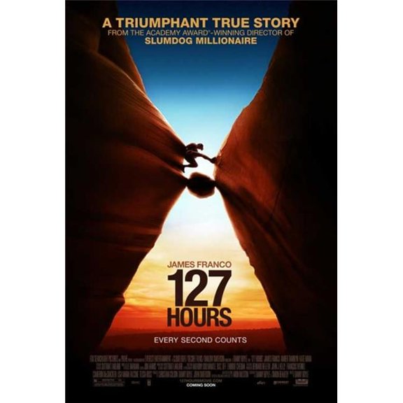 127 Hours Movie Poster - 27 x 40 in.
