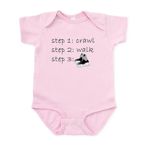CafePress - Step 3: Skate Infant Bodysuit - Baby Light Bodysuit, Size Newborn - 24 Months