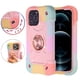thumbnail image 2 of Funda de teléfono a prueba de golpes Compatible con armadura, cubierta de anillo ajustable militar resistente para iPhone 13, 12, 11 Pro Max, XS, XR Max, 14Pro MAX Fivean unisex, 2 of 2