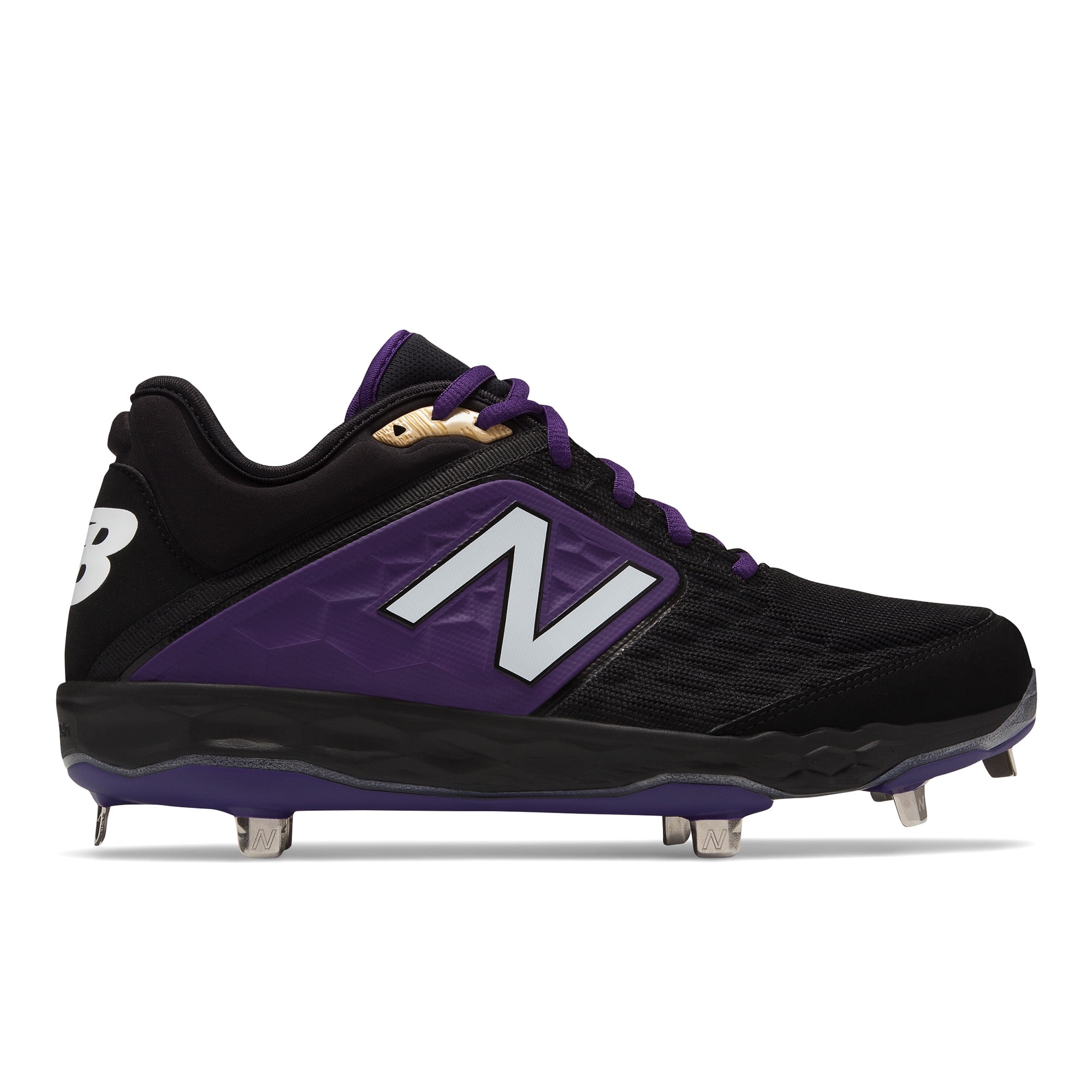 new balance baseball cleats purple
