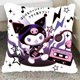 thumbnail image 4 of Funda de almohada Sanrio con dibujos animados, funda de cojín para sofá de anime bidimensional Kuromi Melody, decoración del hogar para habitación femenina, regalo de cumpleaños, 4 of 5