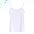 thumbnail image 5 of Chaleco de verano para mujer Chaleco con correa para el hombro ajustable Sin mangas Camiseta sin mangas para mujer (Talla XL Blanco), 5 of 5