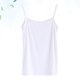 thumbnail image 5 of Chaleco de verano para mujer Chaleco con correa para el hombro ajustable Sin mangas Camiseta sin mangas para mujer (Talla XL Blanco), 5 of 5