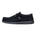 thumbnail image 1 of Mocasines slip-on negros HEYDUDE Wally Hex para hombre, talla 10, 1 of 9