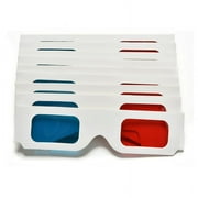 Universal Anaglyph Cardboard Paper Red Blue Cyan 3d Glasses Movie Glasses I5Z8