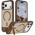 thumbnail image 1 of Funda Delgada Mate con Soporte Oculto para iPhone 17 Pro Max 6.9", Negro, 1 of 7
