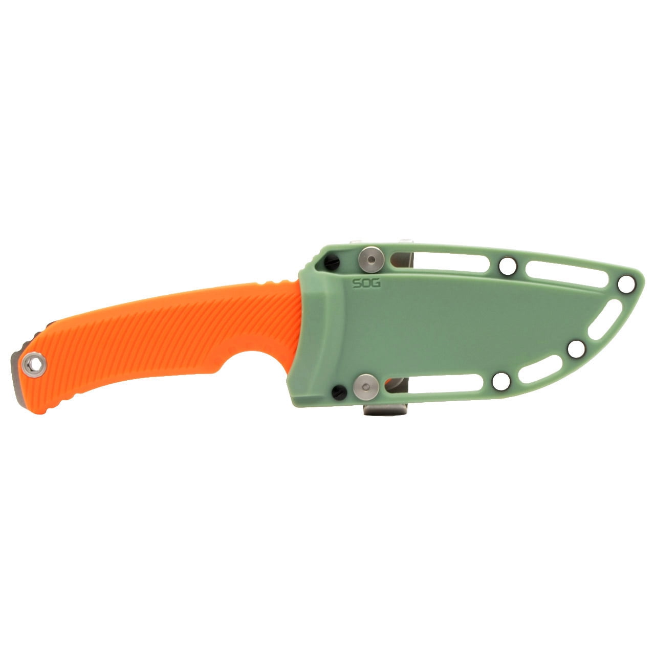 SOG Tellus FX 4.2" Clip Point Tactical Knife, with Adjustable UMS Compatible Sheath