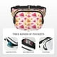 thumbnail image 5 of Fotbe Watermelon Cangurera Cuadrada con Estampado de Doble Capa, Bolsa de Cintura Ajustable Mini para Hombres y Mujeres, 5 of 9