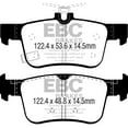 thumbnail image 2 of EBC Brakes Yellowstuff 4000 Series Street and Track Brake Pad Set Fits select: 2016-2021 HONDA CIVIC, 2022-2023 HONDA CIVIC SPORT, 2 of 4