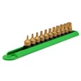 thumbnail image 2 of Mayhew Outils 16003 Ensemble de Bits à Double Entraînement Profil Bas, 11 Pcs Torx, Revêtement Titane, 2 of 4