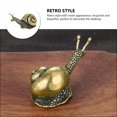 thumbnail image 4 of MasteelfCA Décoration de Bureau en Laiton Escargot Décoration Rétro pour Maison, 4 of 7
