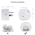 thumbnail image 5 of EcoNesxp Assistant Smart Plug and Socket Voice Remote Control Timer Use with IFTTT Google WiFi, 5 of 5
