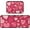 Valentine''s Day, variant on Valentine''s Day Kitchen Rugs and Mat 2 Pieces Set Cushioned Anti Fatigue Kitchen Mat Non Slip Comfort Soft Rug Mat Washable Farmhouse Decor for Home Kitchen Hallway Bedroom