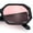 Black - Pink, variant on Retro Octagonal Dimensional Plastic Thick Temple Fashion Sunglasses Black - Beige