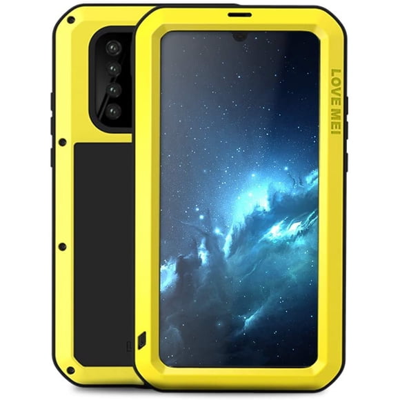 Huawei P30 Pro Case, Armor Tank Aluminum Metal Gorilla Gl Shockproof Military Heavy Duty Sturdy Protector Cover