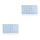 thumbnail image 3 of Bewildely Moldes para pendientes de resina de silicona, moldes reutilizables antiadherentes para moldear epoxi, decoraciones para llavero, molde de Tipo 2 2piezas Bewildely CBP182787, 3 of 5