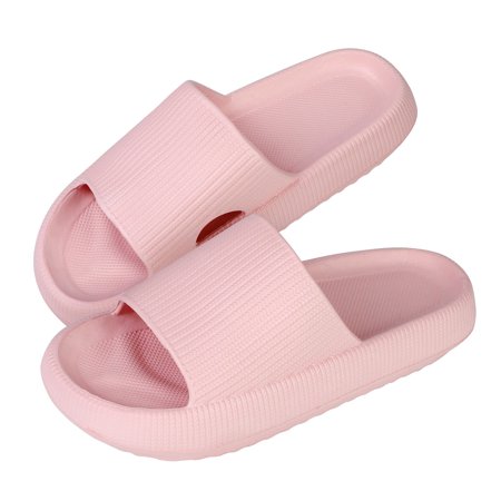 

SEARCHI Cloud Slides for Women Men Pillow Slippers Non-Slip Shower Slides Cushioned Thick Sole Sandals