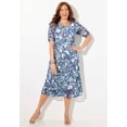 thumbnail image 5 of Catherines Women's Plus Size Stretch Lace Fit & Flare Dress, 5 of 5