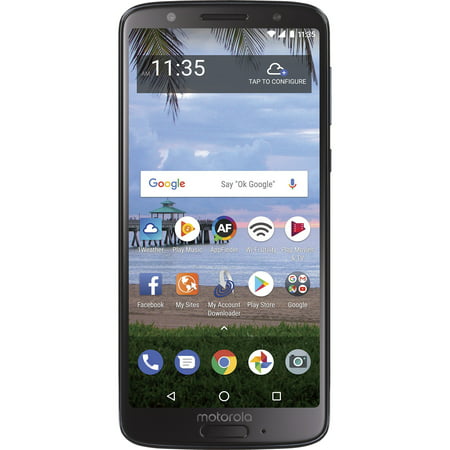 Straight Talk Motorola Moto g6 Prepaid Smartphone (Best Moto Camera Phone)