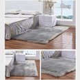 thumbnail image 2 of Faux Fur Fluffy Wool Sheepskin Rug Mat Hairy Rectangle Carpet Shaggy Area Rug Bedroom Living Dining Room Carpet Warm Mat Sofas Chair Floor Cushions 6 colors 71x28/71x47 inch, 2 of 6