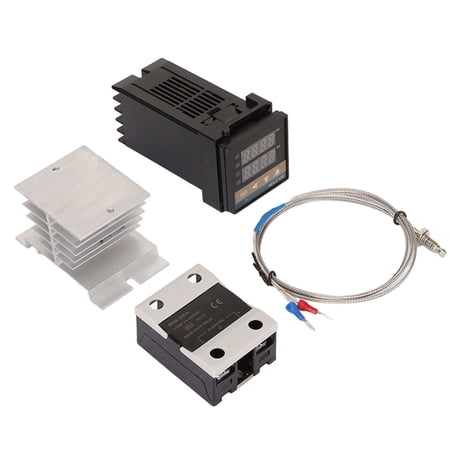 Relay Temperature Controller,PID Temperature Controller Set SSR ...