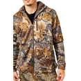 thumbnail image 4 of Realtree Men's Camo Hunting Hoodie Jacket - High Pile Pullover for Outerwear | Size S-5XL, 4 of 11