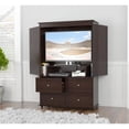 thumbnail image 2 of Home Square 2-Piece Set with TV Armoire & 2 Drawer 4-Shelf Armoire, 2 of 20
