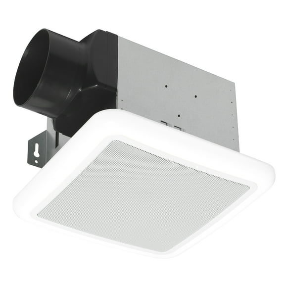 New Homewerks 80 CFM / 1.5 Sones Exhaust Fan Ventilation with Bluetooth Speaker & Dimmable LED Light