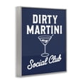 thumbnail image 2 of Stupell Industries Mid-Century Retro Dirty Martini Club Gray Framed Giclee Art, 24 x 30, by Lettered and Lined, 2 of 8