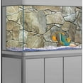 thumbnail image 5 of 72X16IN, Marble Aquarium Background, Art Marble Aquarium Background, Natural Marble Glass Terrarium Background with 8 EVA Double-Sided Tape, 5 of 6