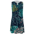 thumbnail image 5 of Eashery Dresses for Womens Pinrted Loose Womens Dresses Summer Green M, 5 of 5