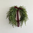 thumbnail image 4 of Artificial Christmas Wreath Norfolk Style With Branch Tips For Full Realistic And Lifelike Appearance, Decorative Wreath For Doors Mantels Windows Seasonal Decorating, 4 of 6