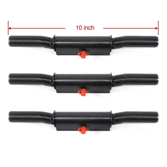 New 3 pcs 10" Weld on Straight Greaseable Cargo Door Ramp Hinge Utility