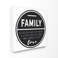 thumbnail image 2 of Stupell Family Is A Bit of Crazy A Whole Lot of Love Stretched Canvas Wall Art 24 x 24, 2 of 3