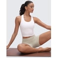 thumbnail image 4 of CRZ YOGA Butterluxe Crop Yoga Tank Tops for Women Workout Athletic Casual Tight Racerback Sleeveless Shirts, 4 of 6