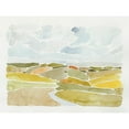 thumbnail image 3 of Barnes, Victoria 24x19 Black Modern Framed Museum Art Print Titled - Patchwork Terrain II, 3 of 5