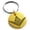 Gold, variant on Stainless Steel Freemasons Masonic Eye of Providence Engraved Small Medallion Circle Charm Keychain Keyring