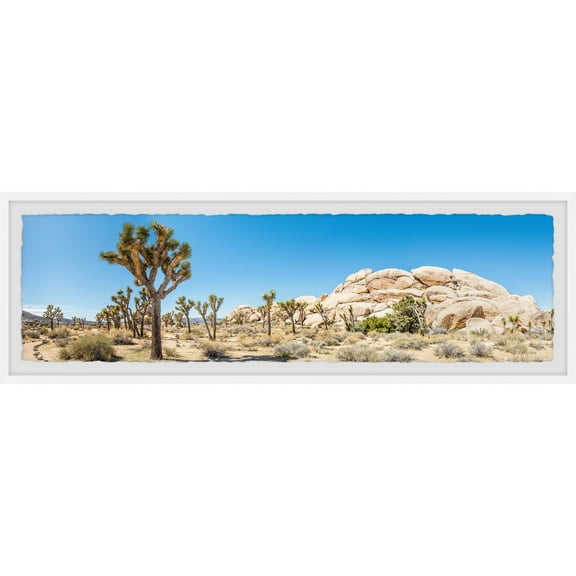 Marmont Hill Wanderlust and Desert Dust Framed Painting Print