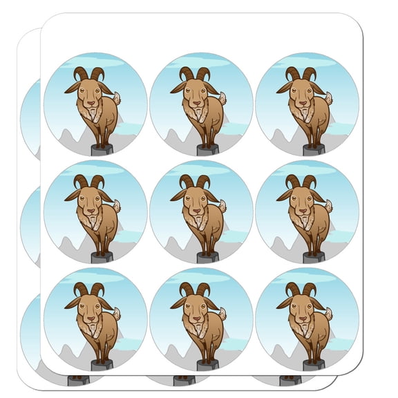 Goat On Mountain Top Planner Calendar Scrapbooking Crafting Stickers
