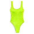 thumbnail image 4 of sovlvnd on Clearance Sexy Trendy Women Solid Color Fashionable Over Size Backless Bikini Pieces Swimwear Swimsuit Beachwear Set, 4 of 5