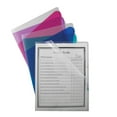 thumbnail image 3 of Multi-Section Project Folders, Clear Folders with Colored Dividers, 5/PK (Set of 6 PK), 3 of 4