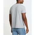 thumbnail image 3 of Nautica Mens Solid Crew Neck Short-Sleeve Pocket T-Shirt X-Large Tall Grey Heather, 3 of 8